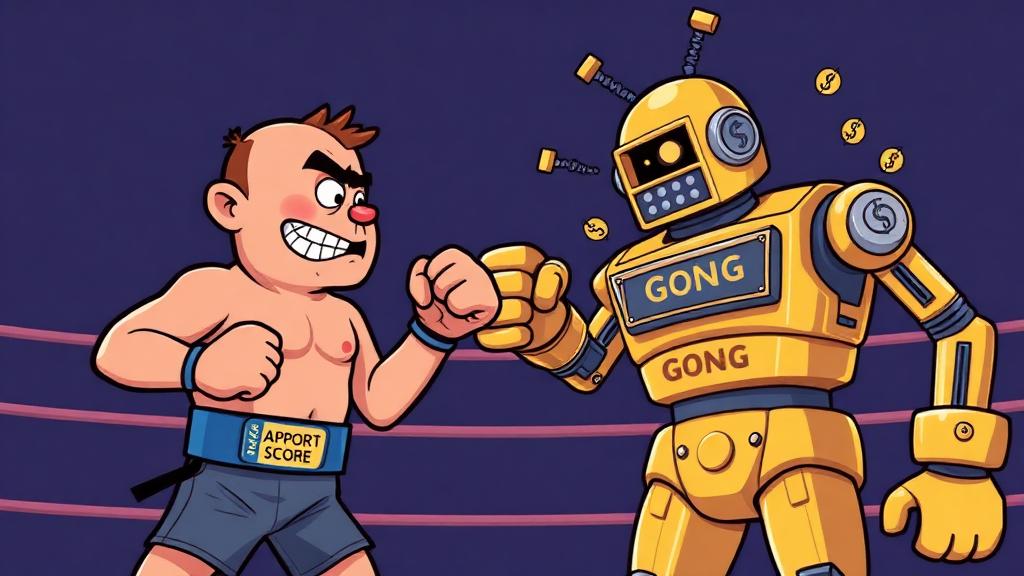 Rapport Score vs. Gong: David's Belt vs. Goliath's Invoice