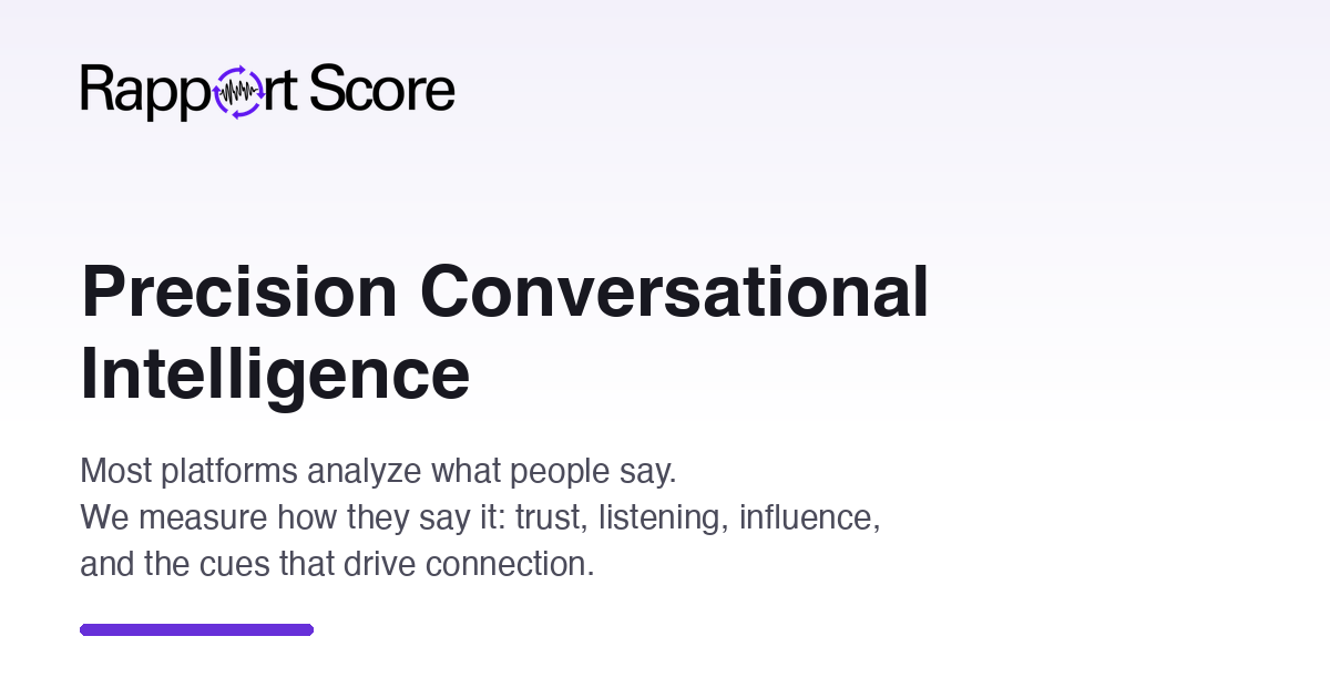 RapportScore screenshot